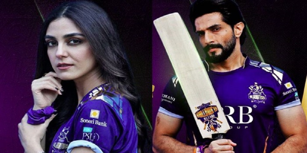 PSL 7: Quetta Gladiators selects Maya Ali and Bilal Ashraf as ambassadors once again