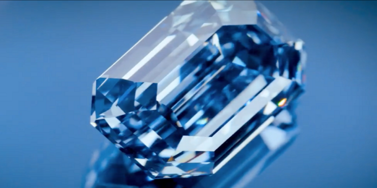 At Auction, The Rarest Of The Rare Blue Diamond Is Expected To Fetch ...